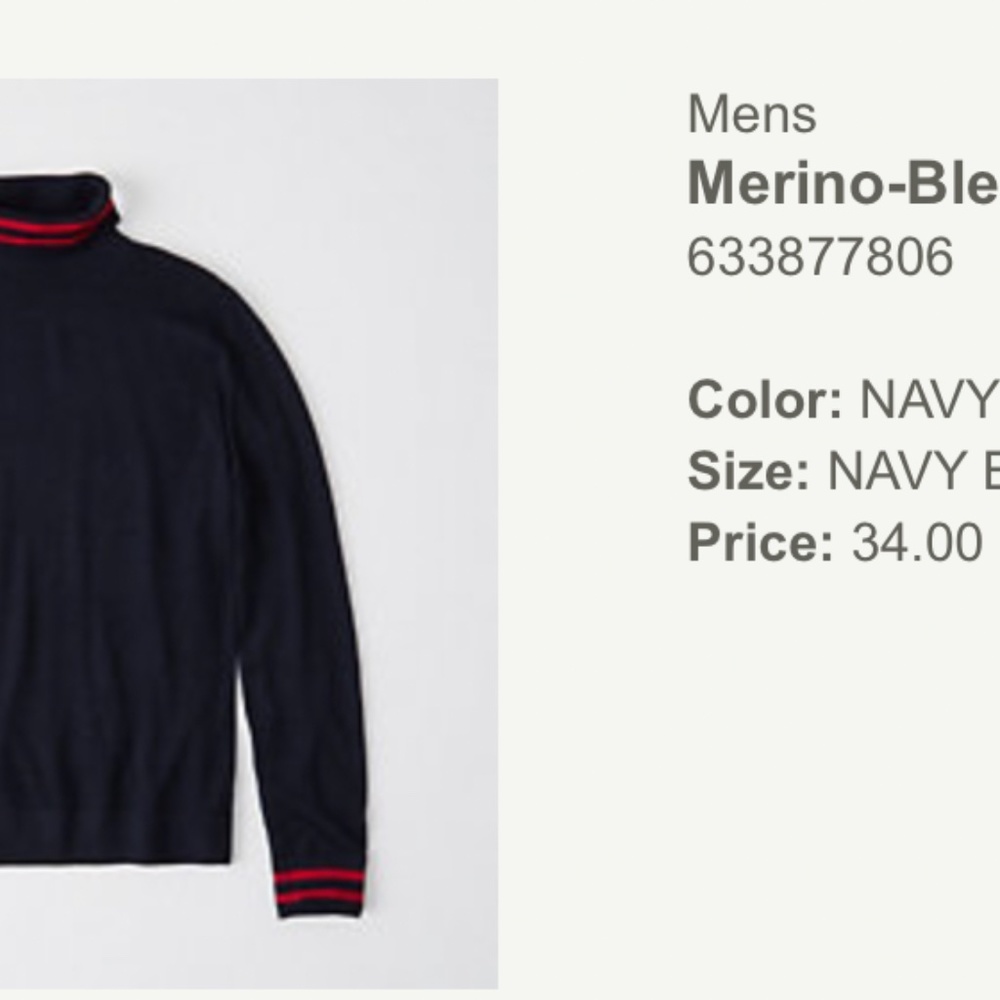 Merino Blend blend turtleneck